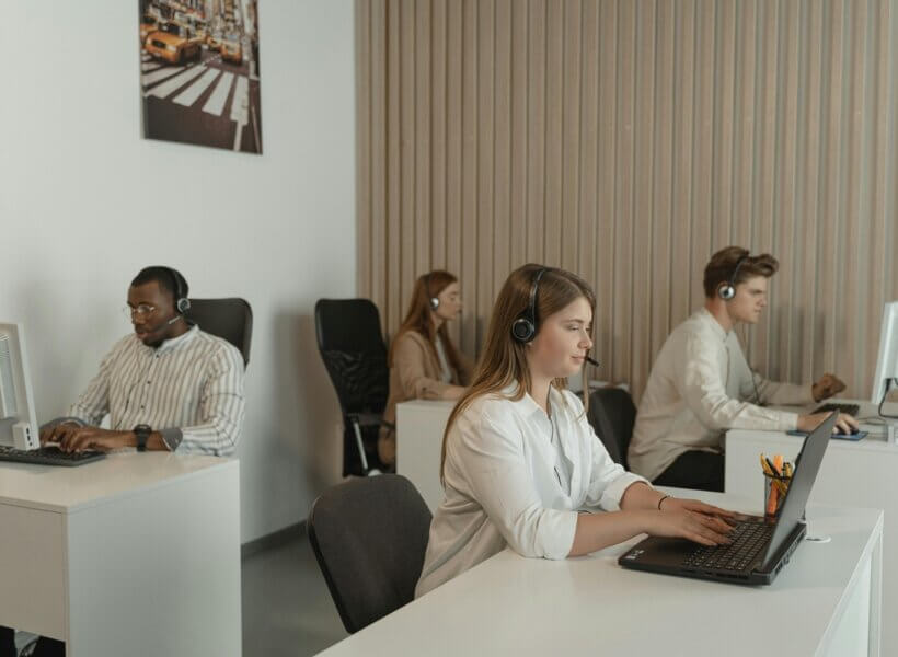 praca przy komputerze